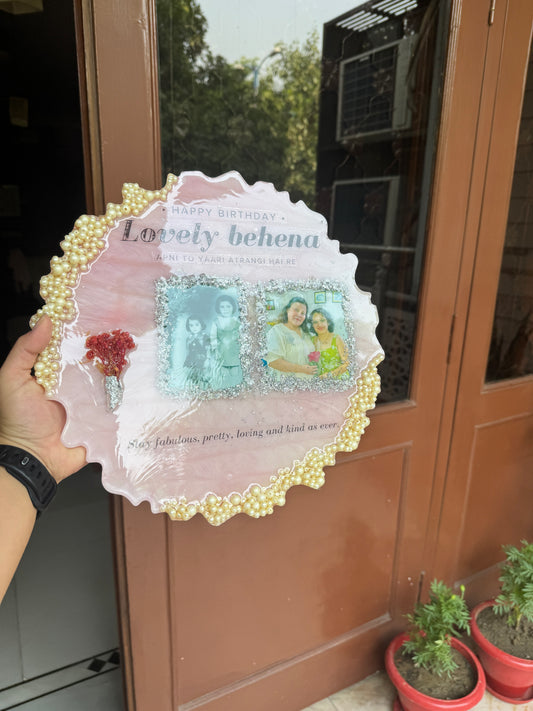 Personalised 12" Resin Photo Frame