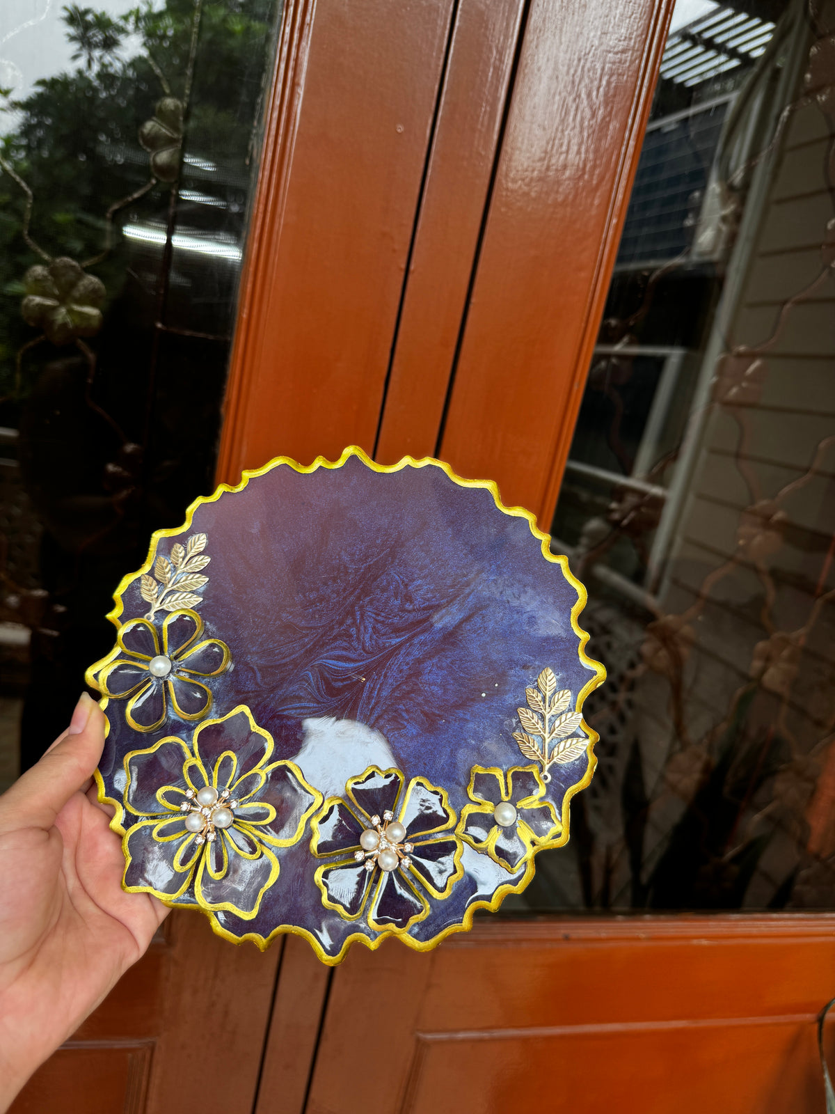 Custom Resin Tikka Platter & Pooja Thali