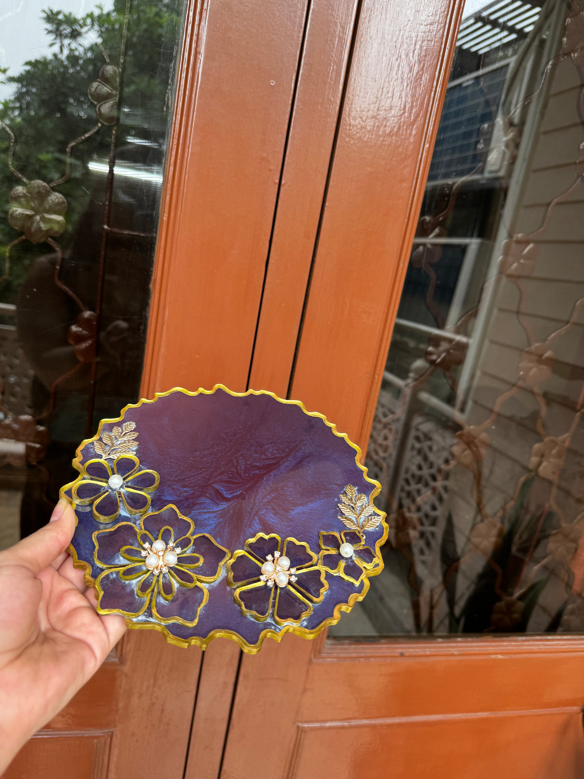 Custom Resin Tikka Platter & Pooja Thali